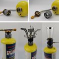 thumbnail image 3 of Peggybuy Adaptateur de Réservoir de Propane de Camping Extérieur Tête de Réchaud Convertisseur, 3 of 7