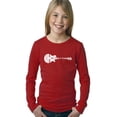 thumbnail image 1 of LA Pop Art Girl's Word Art Long Sleeve - Whole Lotta Love, 1 of 2
