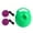 Boule Violette, variante sur jinwen Entraîneur de Pickleball Durable Outil d'Entraînement de Pickleball pour Exercice Sports Ballon pour Enfants
