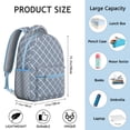 thumbnail image 6 of "Trendy Tribal Print Backpack - Boho Fashion Daypack for College Students, Roomy 17” Laptop Compartment & Durable Fabric for Campus Life", 6 of 6