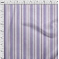 thumbnail image 4 of oneOone Cotton Poplin Twill Medium Purple Fabric Stripe & Sewing Craft Projects Fabric Prints By Yard 56 Inch Wide, 4 of 6