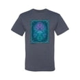 thumbnail image 2 of Wild Bobby, Neon Celtic Cross, Inspirational/Christian, Men Graphic Tees, Vintage Heather Blue, 2XL, 2 of 3