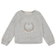thumbnail image 3 of BTween Girls 3-Piece Crew Neck Fleece Sweatshirt Set Long Sleeve Cotton Blend Pullover, Soft and Comfortable, Sizes 4-12, 3 of 4
