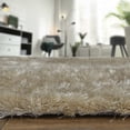 thumbnail image 2 of Feizy Indochine Modern Solid, Tan/Taupe, 2'6" x 6' Runner Sheen Fade Resistant Luxury & Glam Floor Rug for Living room Bedroom, 2 of 10