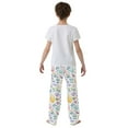 thumbnail image 5 of FORMRS Kids Pajama Pants with Pockets Size 6-8Y Boys Lounge Sleep Bottoms, Purple Easter Eggs, 5 of 8