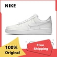 thumbnail image 2 of Air Force 1 07 Zapatillas de skate para hombre y mujer, clásicas, negras, blancas, de piel auténtica, antideslizantes, cómodas, para correr, Af1, 2 of 4