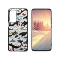 thumbnail image 1 of Compatible with Motorola MOTO Edge 5G UW Phone Case, Whales-9 Case Men Women, Flexible Silicone Shockproof Case for Motorola MOTO Edge 5G UW, 1 of 1