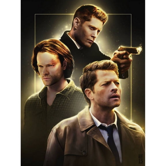 DIY 5D Diamond Painting Kits for Adults , supernatural series art round diamond ,Full Drill Diamond Embroidery Kits ,Mosaic Cross Stitch Craft Home Wall Decoration