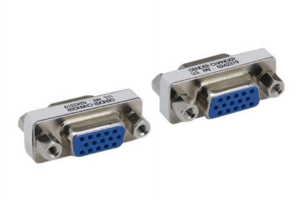 5 Pezzi Accoppiatore VGA Maschio-maschio | Adattatore HD15 Per Monitor E Proiettore 15 Pin