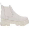 thumbnail image 2 of Circus By Sam Edelman Darielle Modern Ivory Leather Round Toe Chunky Sole Boots (Modern Ivory, 13), 2 of 2