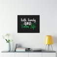 thumbnail image 3 of Scripture Walls Faith Family And Farm Life Exodus 20:12 Green Christian Wall Art Bible Verse Print Ready to Hang Unframed, 3 of 18