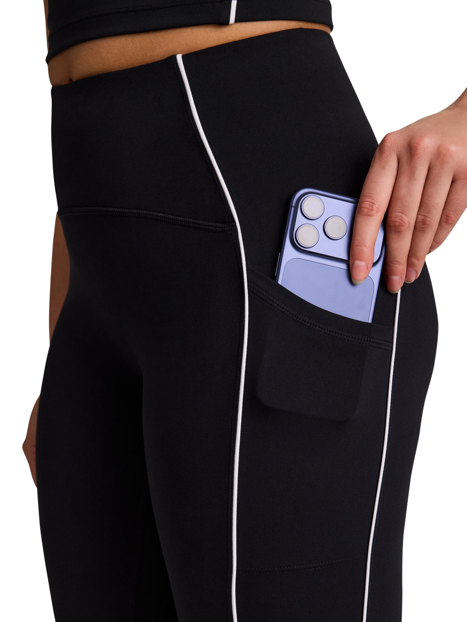 Reebok Women's and Women's Plus Team Player High Rise Capri Legging, Sizes XS-4X