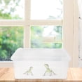 thumbnail image 3 of SHISUYAN 1pc Plastic Transparent Reptile Box for Spider Scorpion Gecko Insect Snake Tortoise (White), 3 of 9