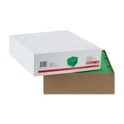 HITOUCH BUSINESS SERVICES Reinforced File Folder 1/3 Cut Letter Size Green 100/Box TR508960/508960