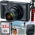 thumbnail image 1 of Canon PowerShot SX740 HS Digital Camera (Black) with 40x Optical Zoom Lens + 32GB Memory Card + Tripod + ZeeTech Basic Bundle, 1 of 5