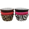 Mini Baking Cups-Zebra & Leopard Print 150/Pkg