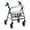 Macaron Tie-Dye, variant on HELLHERO Macaron Tie-Dye Walker Seat Cover Waterproof Seat & Back Cover & Stain Proof for Senior with Easy to Use Washable