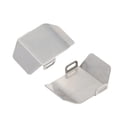 thumbnail image 5 of 2PCS RC Car Axle Guard Board Metal de material acero inoxidable licencia protectora del eje / trasero para Axial SCX24 90081 1/24 RC Crawler Accesorios Yotijar Armaduras de chasis de orugas RC, 5 of 5