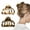 #03-2PCS, variant on Dicasser 2 Pieces Hair Claw Clip Set,3.5 Inches Non-slip Large Claw Clip,Bohemian Tortoise Shell Design Powerful Hold Hair Clamp for Girl Women Thick Thin Hair