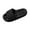 Black, variant on Black Men'S Anti Odor Bath Slippers Quick Drying Non-Slip Thick Sole Eva Waterproof Lightweight Comfortable Indoor Outdoor Home Shower Sandals 1Pc Size 44 Weight 0.73 Lbs