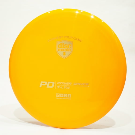 Discmania S-Line PD Disc Golf Distance Driver, Pick Color/Weight [Stamp & Exact Color May Vary] Orange 170-172 grams