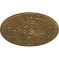 thumbnail image 3 of 37 1/2"OD x 3 3/8"P Naple Ceiling Medallion (Fits Canopies up to 3 3/8"), Hand-Painted Rubbed Bronze, 3 of 5