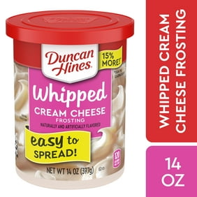 Duncan Hines Cream Cheese Whipped Frosting, 14 Oz Tub