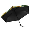 thumbnail image 5 of Sunflowers and Sky Compact Sun Umbrella Windproof Travel Umbrellas for Rain Strong Portable UV Protection, 5 of 8