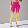 thumbnail image 3 of Hvyesh Women's Hollow Out Leggings Tummy Control Workout Yoga Pants High Waisted Athletic Running Pants Ultra Soft Gym Yoga Leggings, 3 of 3