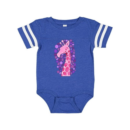 

Inktastic Giraffe in pink- silhouette Gift Baby Boy or Baby Girl Bodysuit