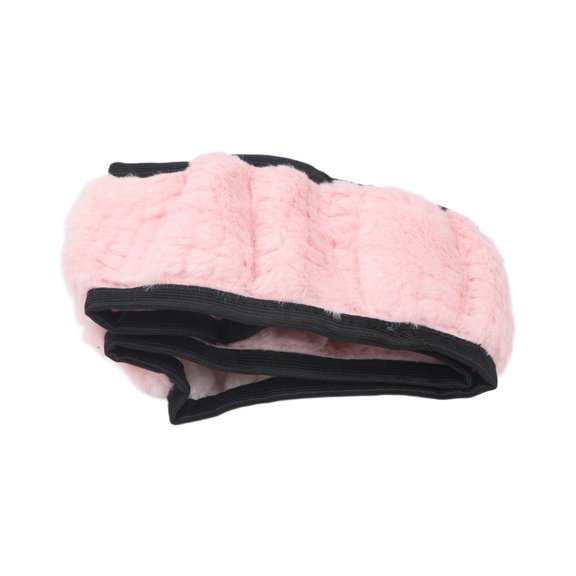 Baguer Breathable Wheel Cover Pink Steering Wheel Cover Enhanced Driving Safety Versatile Compatibility All-Season Use