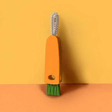 

HAXMNOU Multifunctional Groove Cleaning Brush Cup Cover Gaps Folding Cleaning Brush