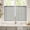 Light Gray, variant on 2 Panels Water Repellent Sheer Kitchen Curtains 24 Inch Length for Kitchen Bathroom, Linen Textured Short Sheer Cafe Curtain Tiers, Light Filtering Voile for Small Window (33" x 24", Khaki)