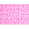 thumbnail image 1 of Ahgly Company Indoor Rectangle Oriental Pink Modern Area Rugs, 7' x 9', 1 of 4
