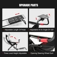 thumbnail image 4 of GTPLAYER Foldable & Adjustable Sim Racing Cockpit, Compatible with Logitech, Thrustmaster, and Fanatec Wheels for PS5/PS4/Xbox/PC, 4 of 8