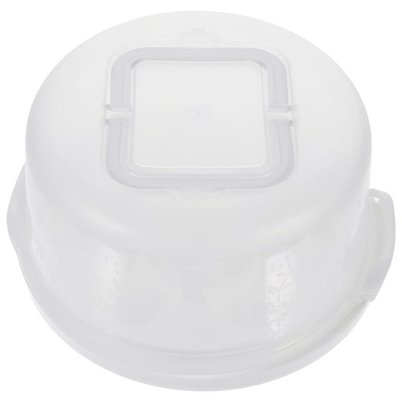 DINHEAROM Cake Packing Boxes Plastic 1Pack 9.82X9.82X5.11in