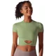 thumbnail image 4 of Camisas de Yoga, Top corto, camisas de manga corta para mujer, ropa deportiva de Yoga, camisetas de entrenamiento, chaleco de Fitness, Top ajustado de entrenamiento para correr, 4 of 6