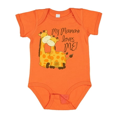 

Inktastic My Mamaw Loves Me! Gift Baby Boy or Baby Girl Bodysuit