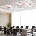 thumbnail image 5 of Fluorescent Light Covers 1 Pack 4x2 ft Floral Bird Ceiling Light Covers Watercolor Spring Flower Light Filters for Classroom, Office & Home, Drop Ceiling Light Covers, 5 of 8