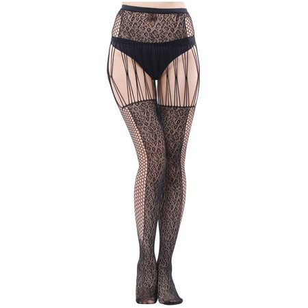 

EUHDSSDE Follure Women s Long Tube Suspender Sexy Socks Open File Temptation Sexy Panties Silk Stockings