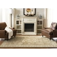 thumbnail image 3 of SAFAVIEH Anatolia Tracy Floral Wool Area Rug, Tan/Ivory, 11' x 15', 3 of 11