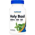 thumbnail image 1 of Nutricost Holy Basil | 500 Mg Per Serving | 120 Capsules | 120 Servings, 1 of 3