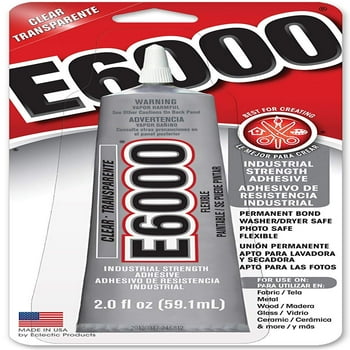 Eclectic E6000 Industrial Strength Adhesive, Clear - 2 fl. oz.
