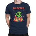 thumbnail image 2 of Alien "So Extra" Colorful Style Men's T-shirt, 2 of 3