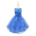 thumbnail image 4 of iiniim Girls Sequin Bowknot Princess Dance Ball Wedding Party Flower Dress, 4 of 5