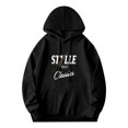 thumbnail image 3 of Men's Long Sleeve Hoodie Pullover Sweatshirt with Pockets TYLE ' Graphic with ' Timest Classics ' Design, 3 of 7
