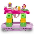 thumbnail image 4 of Delta Children Lil’ Play Station 3-in-1 Activity Walker, Pink Floral Garden, 4 of 9