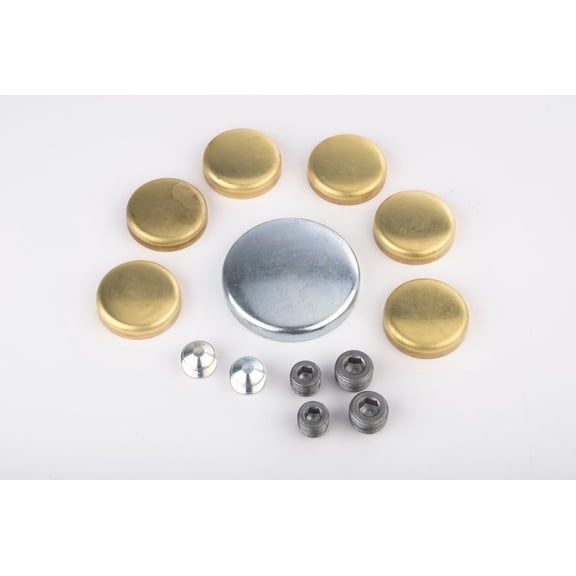 JEGS Brass Freeze Plug Kit for 1968-1978 Big Block Ford 429-460