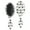 Halloween Happy Halloween, variant on Halloween Happy Halloween Pumpkins and Spiders Hair Brush,Girls Detangling Hair Brush,Glide Through Tangles with Ease for Wet & Dry Hair,8.8"X2.8"