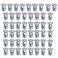 thumbnail image 1 of 50 Pcs Jack Flange Short Nuts Petal Nuts Expansion Nuts for 4x20 Petal Nuts Hollow Wall Iron Skin Line, 1 of 5